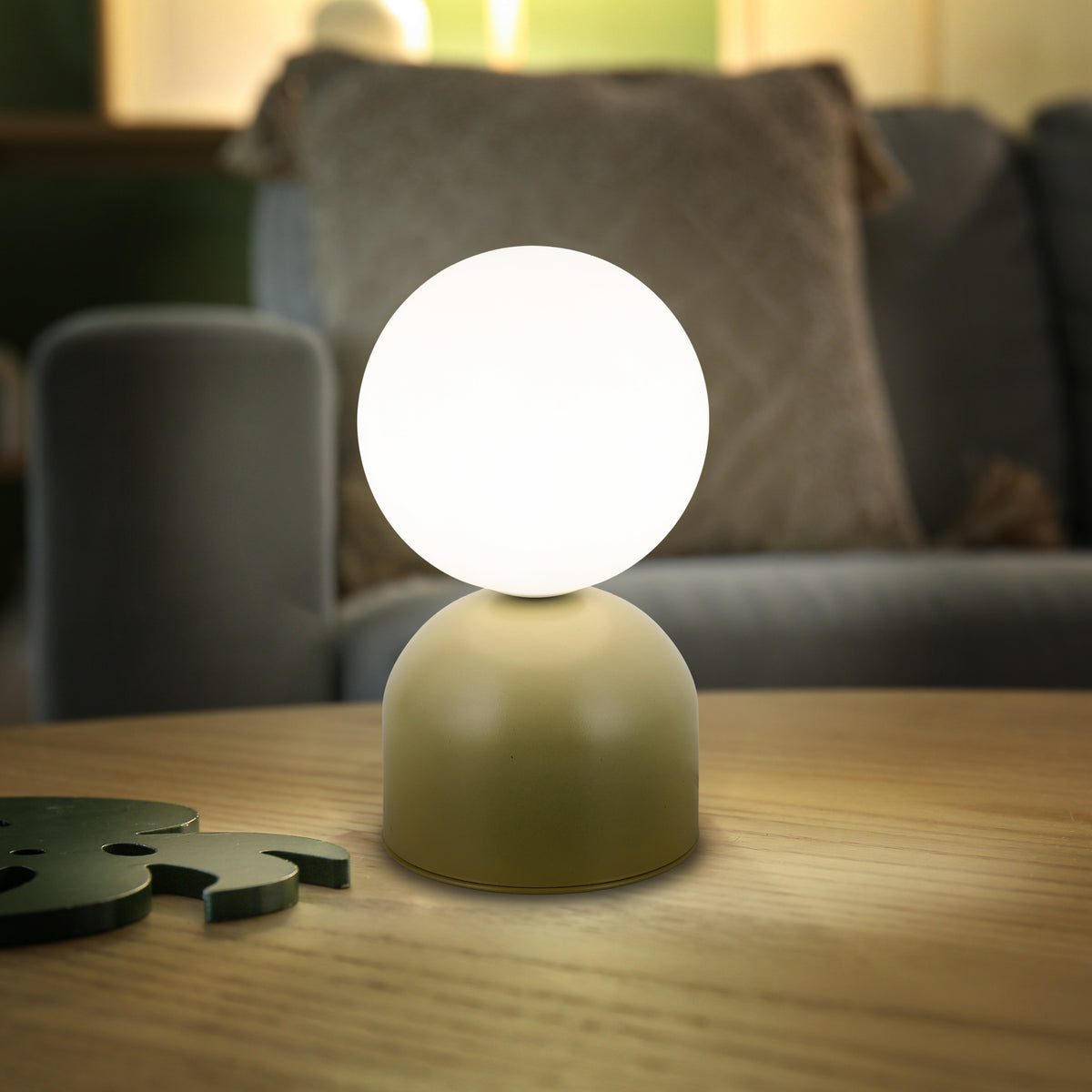 Veioză TK Lighting Miki, fistic, 11389