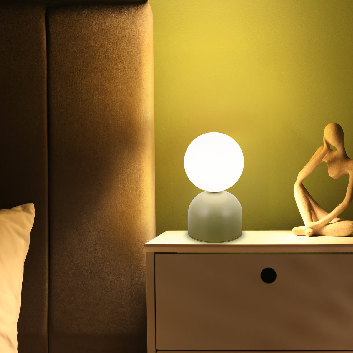Veioză TK Lighting Miki, fistic, 11389