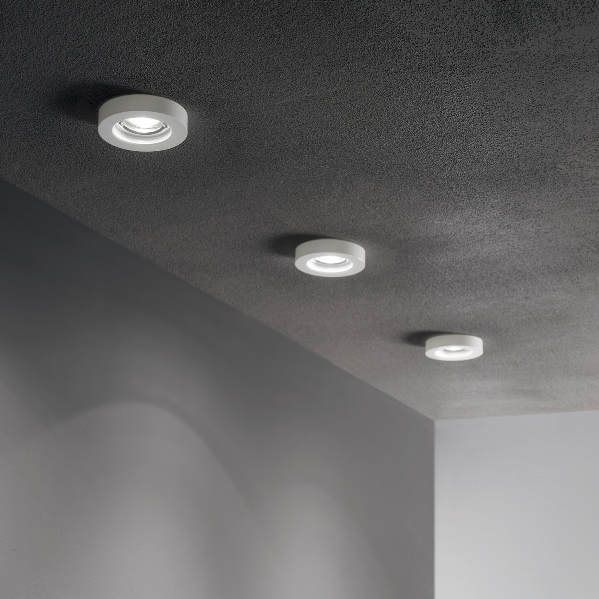 Spot încastrat Ideal Lux Blues Round, fumuriu, 113982