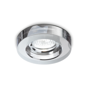 Spot încastrat Ideal Lux Blues Round, fumuriu, 113982