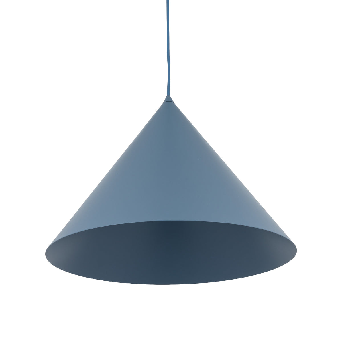 Pendul TK Lighting Cono XL, bleumarin, 11416