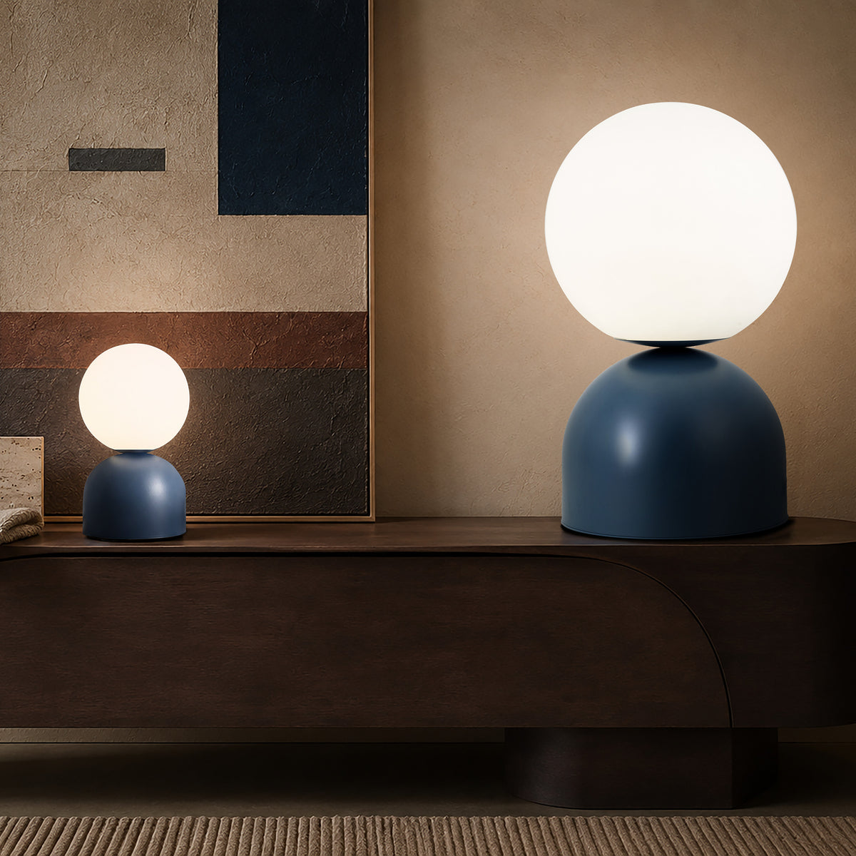 Veioză TK Lighting Miki Big, bleumarin, 11431