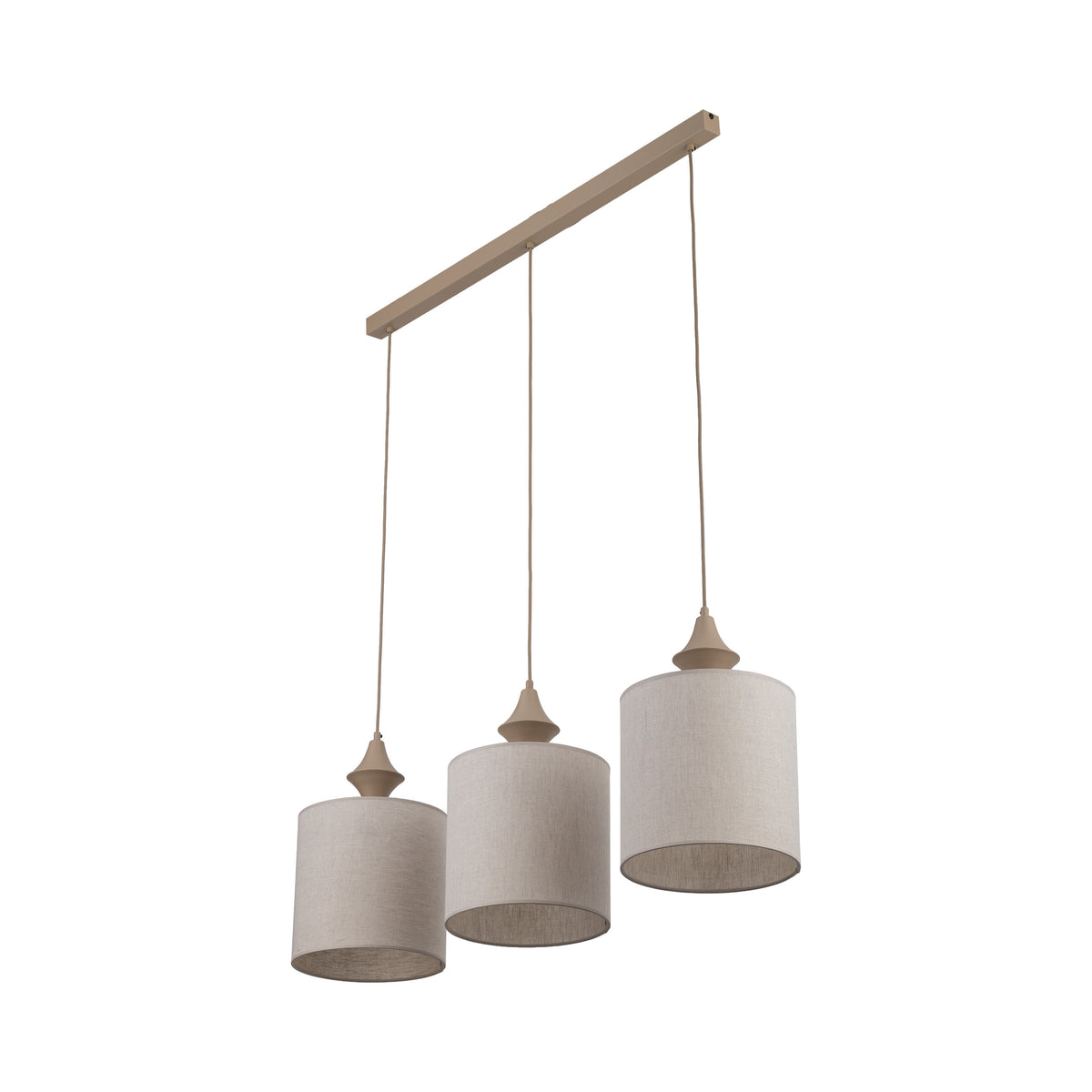 Lustră TK Lighting Amura, nisip, 3 x E27, 11439