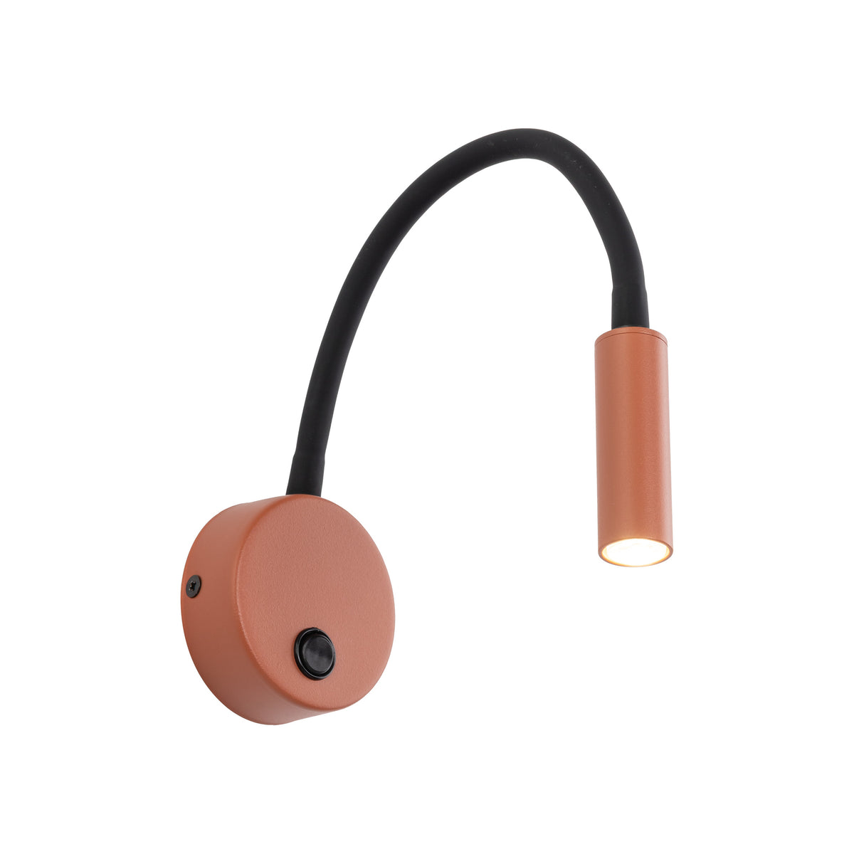 Aplică TK Lighting Lagos, cărămiziu, negru, 11448