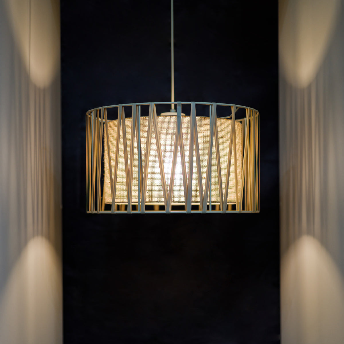 Pendul TK Lighting Harmony, nisip, iută, 11460