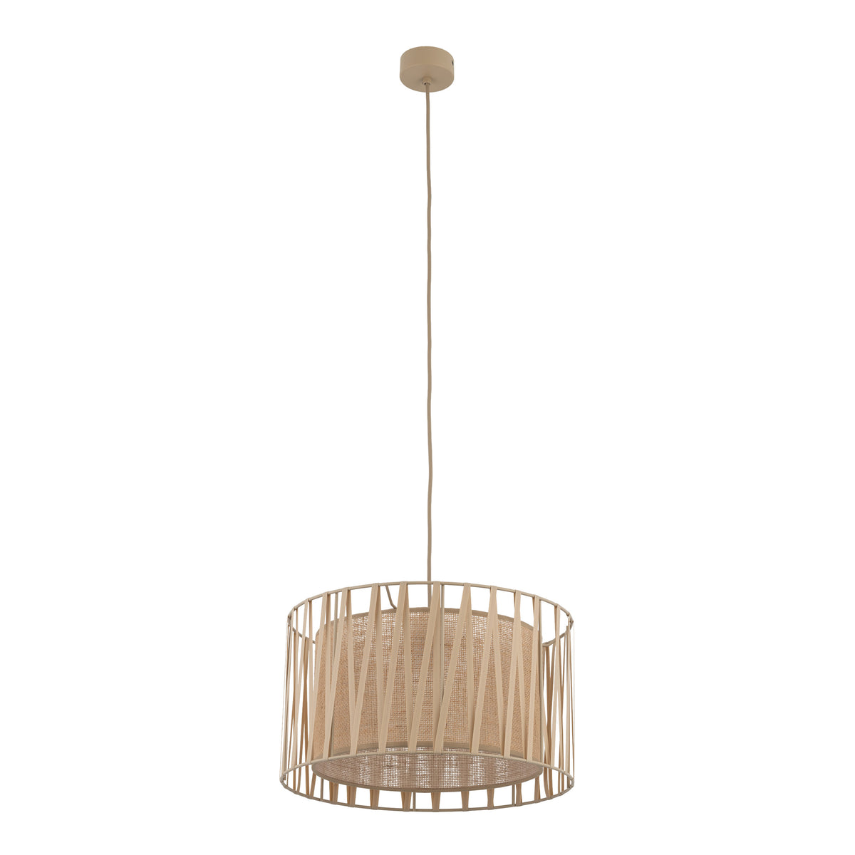 Pendul TK Lighting Harmony, nisip, iută, 11460