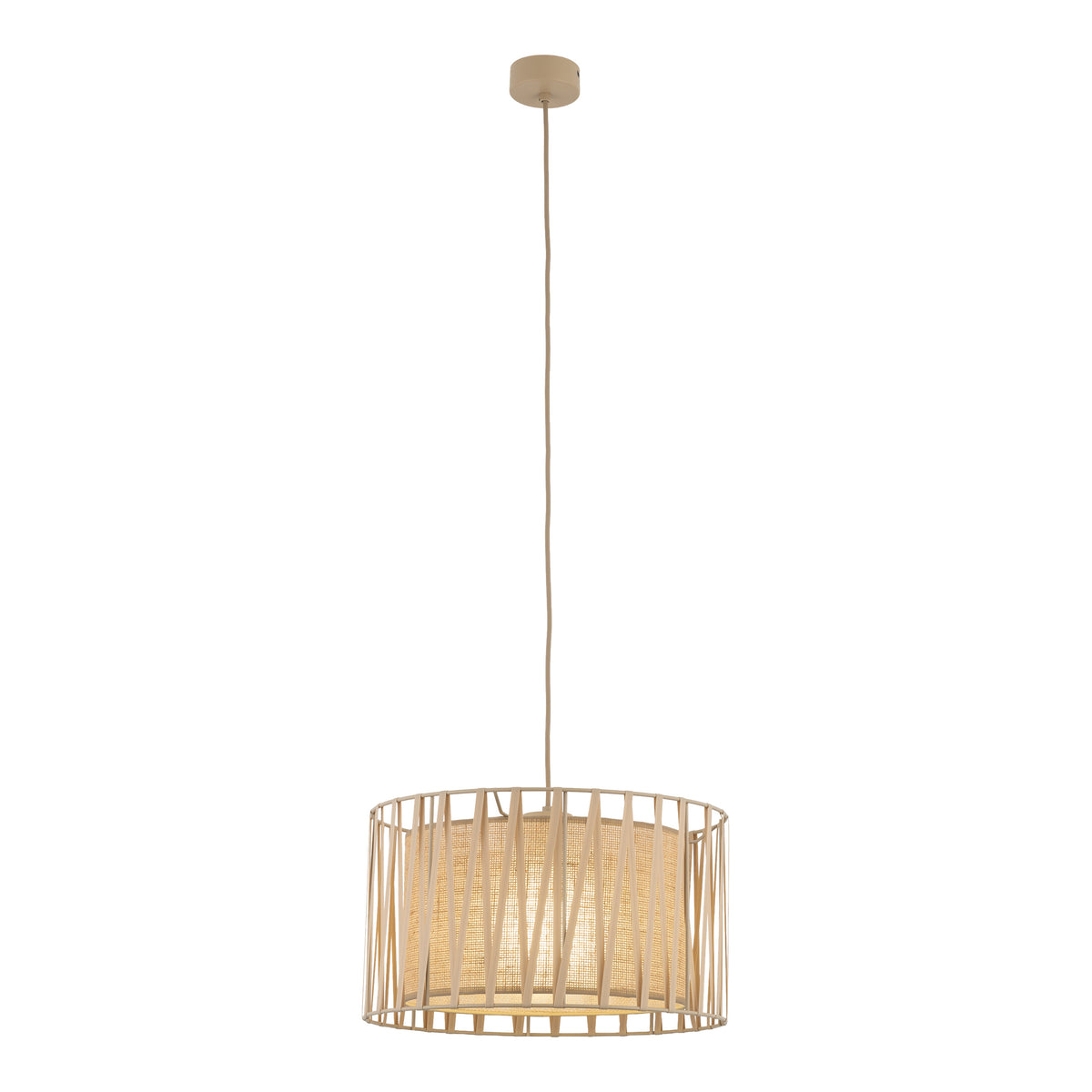 Pendul TK Lighting Harmony, nisip, iută, 11460