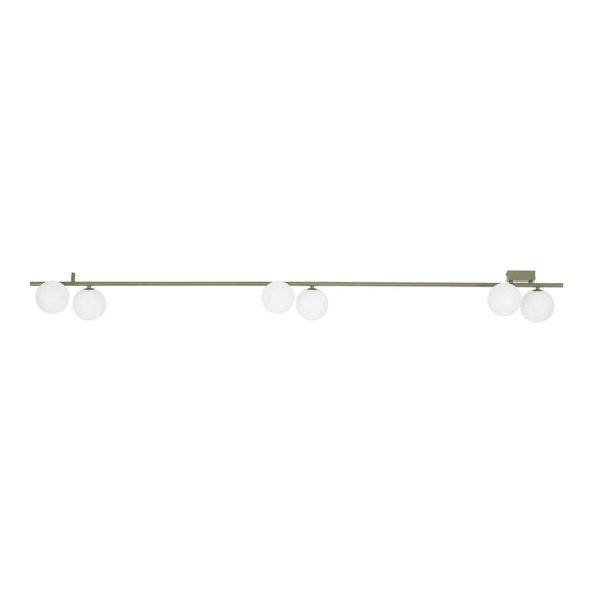 Aplică TK Lighting Imelo, oliv, 6 x G9, 11480
