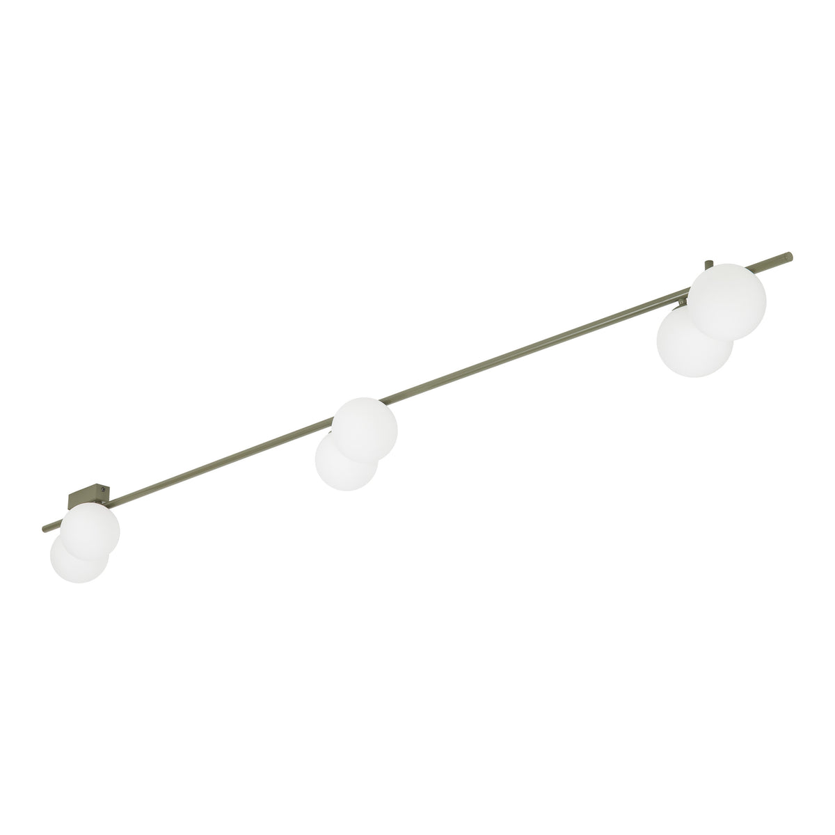 Aplică TK Lighting Imelo, oliv, 6 x G9, 11480