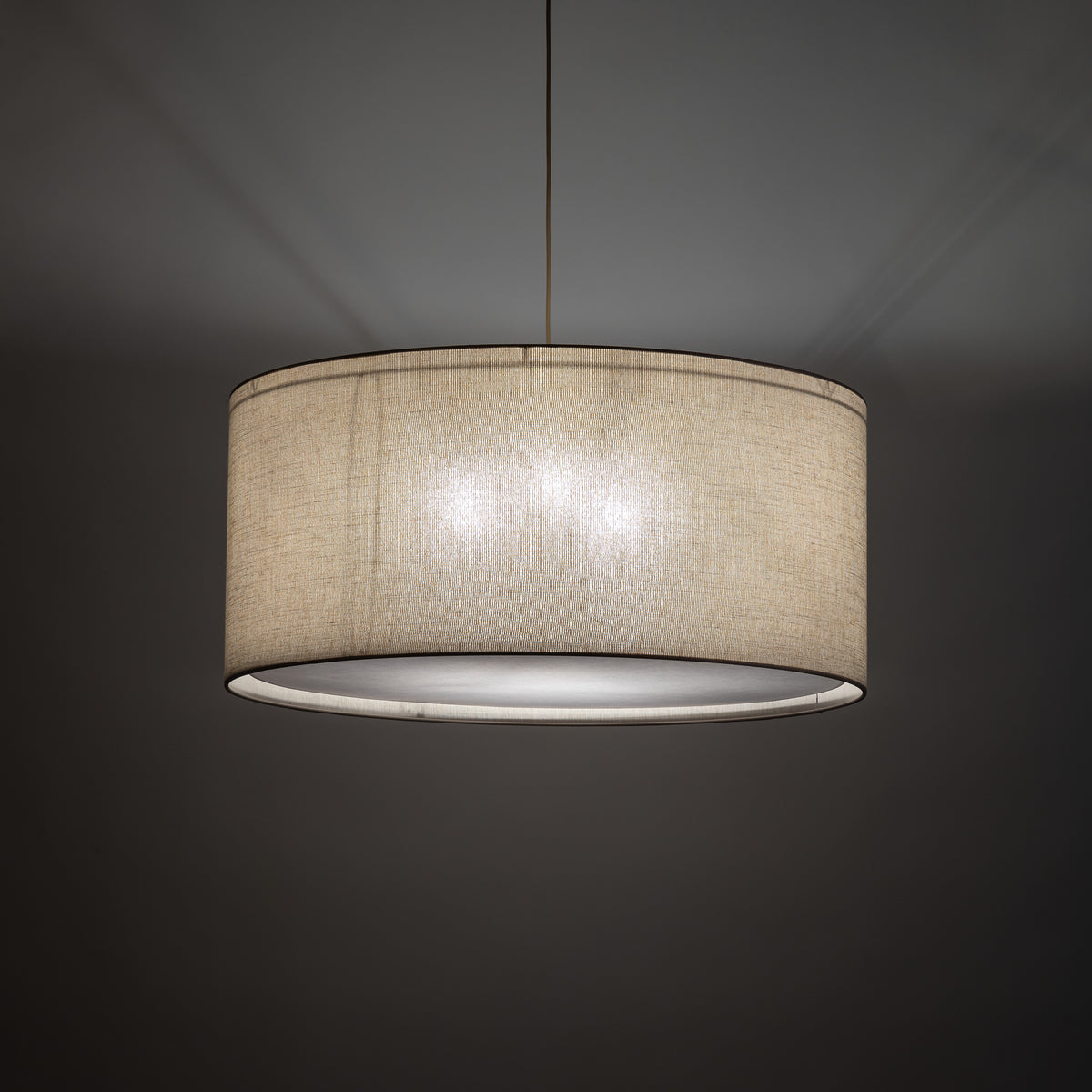 Lustră TK Lighting Largo, bej, 3 x E27, 11484