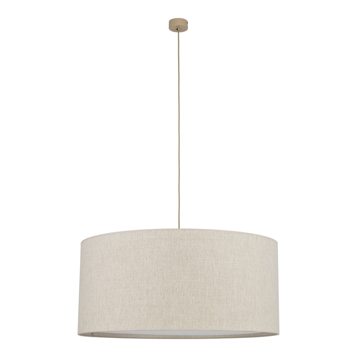 Lustră TK Lighting Largo, bej, 3 x E27, 11484