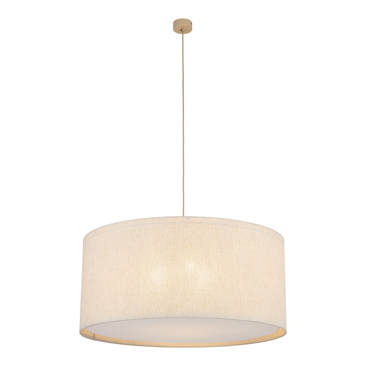 Lustră TK Lighting Largo, bej, 3 x E27, 11484