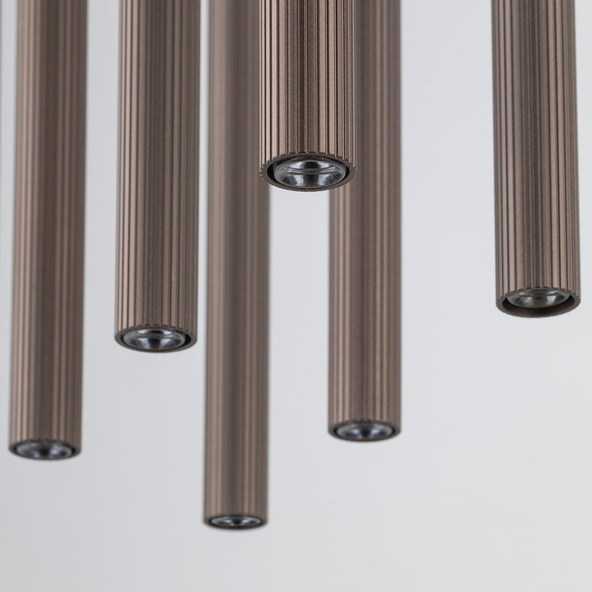 Lustră TK Lighting Ferro Bară, maro, 10 x G9, 11490