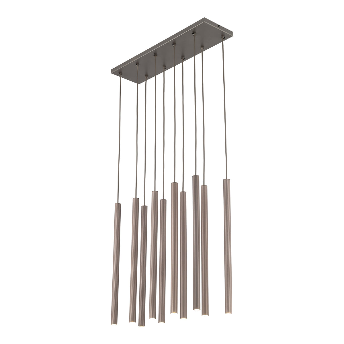 Lustră TK Lighting Ferro Bară, maro, 10 x G9, 11490