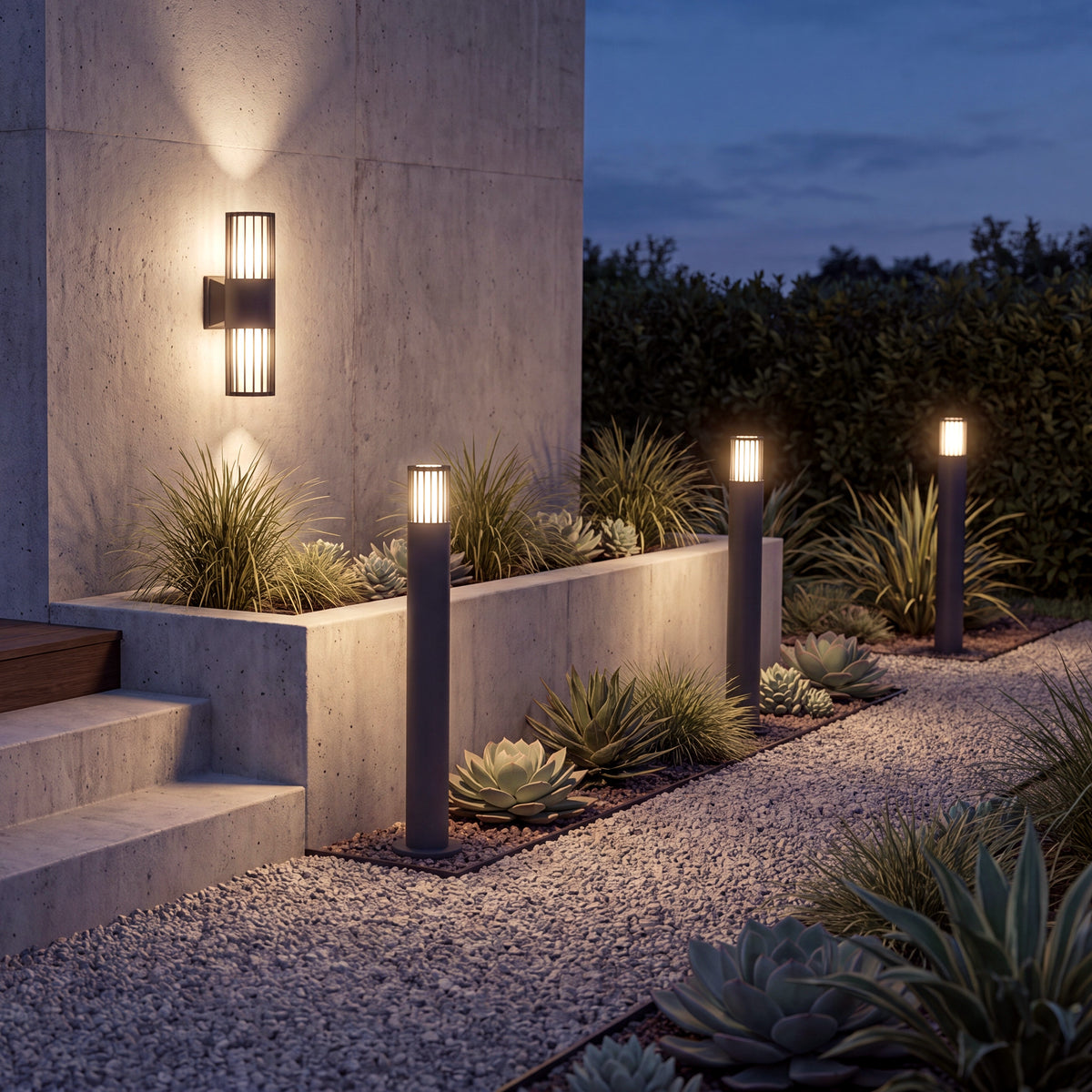 Aplică de exterior TK Lighting Ribo, gri, 2 x E27, 11507