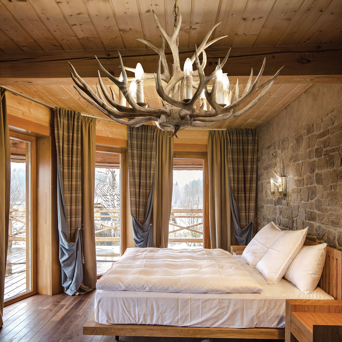 Lustră Ideal Lux Chalet SP8, 115504