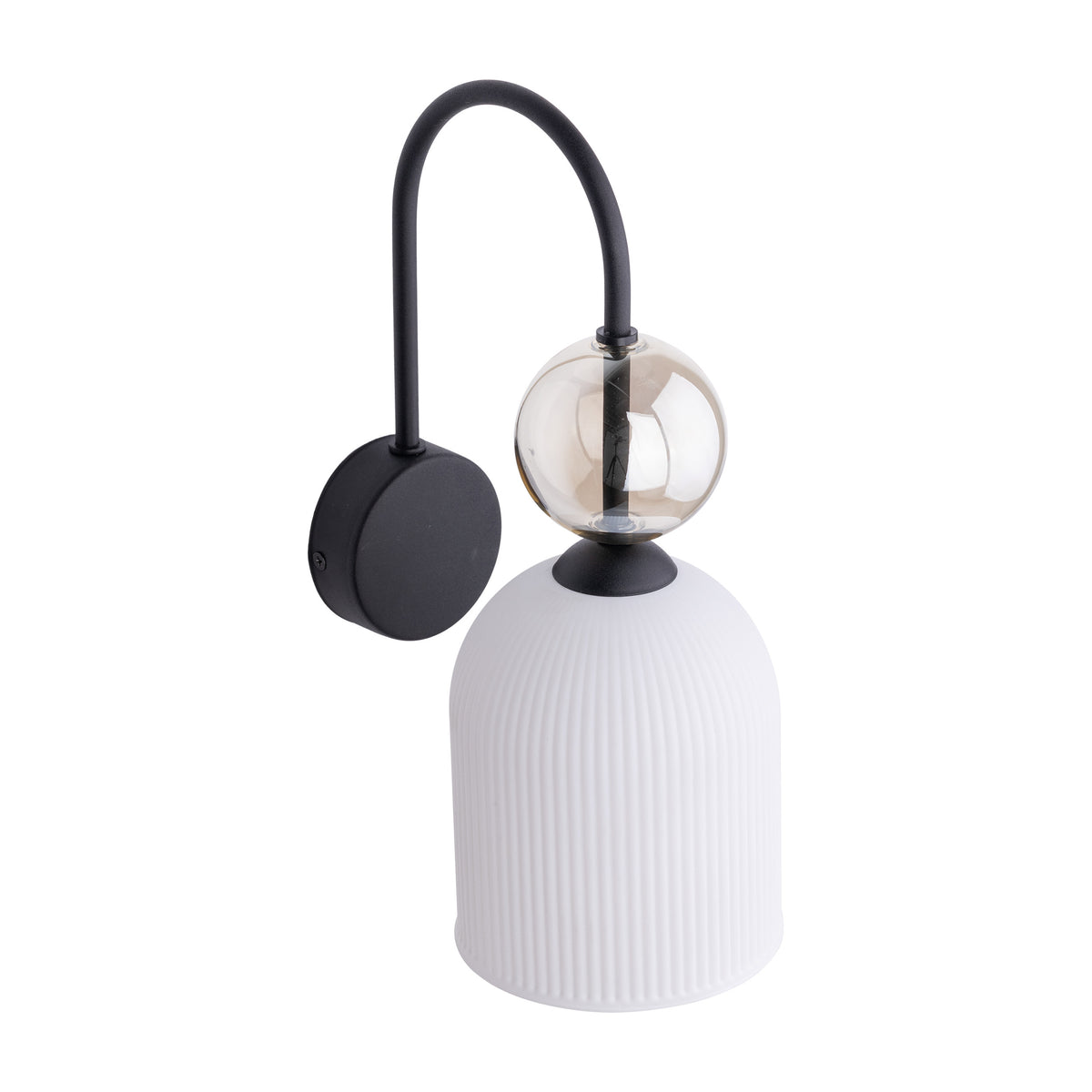 Aplică TK Lighting Sophia, coniac, alb, 11587