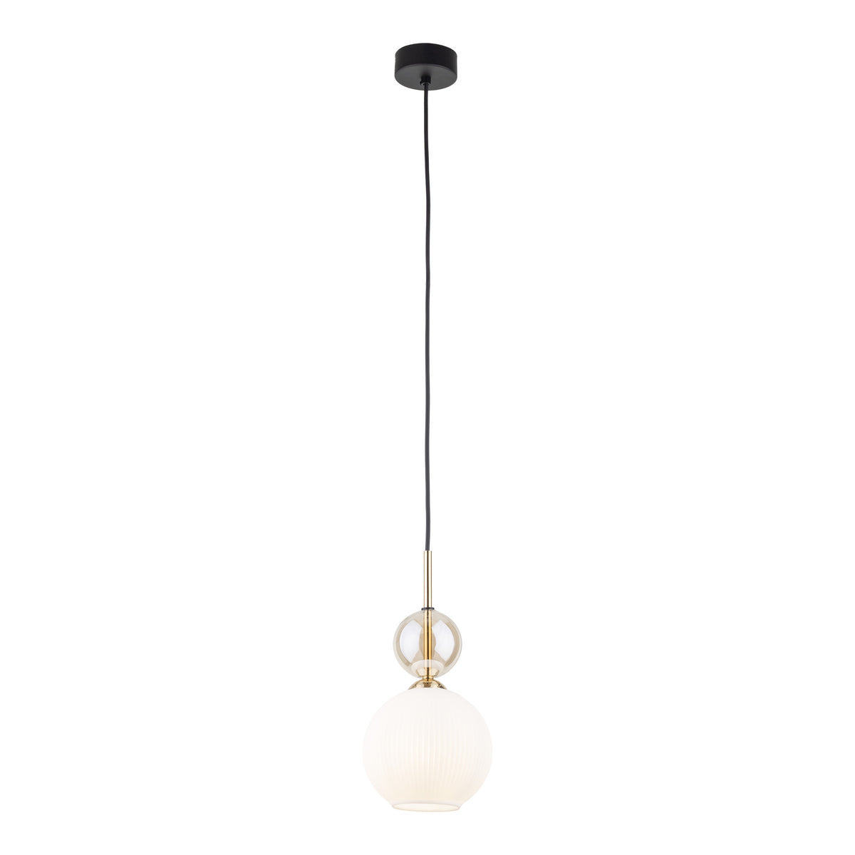 Pendul TK Lighting Sophia, coniac, alb, 11590