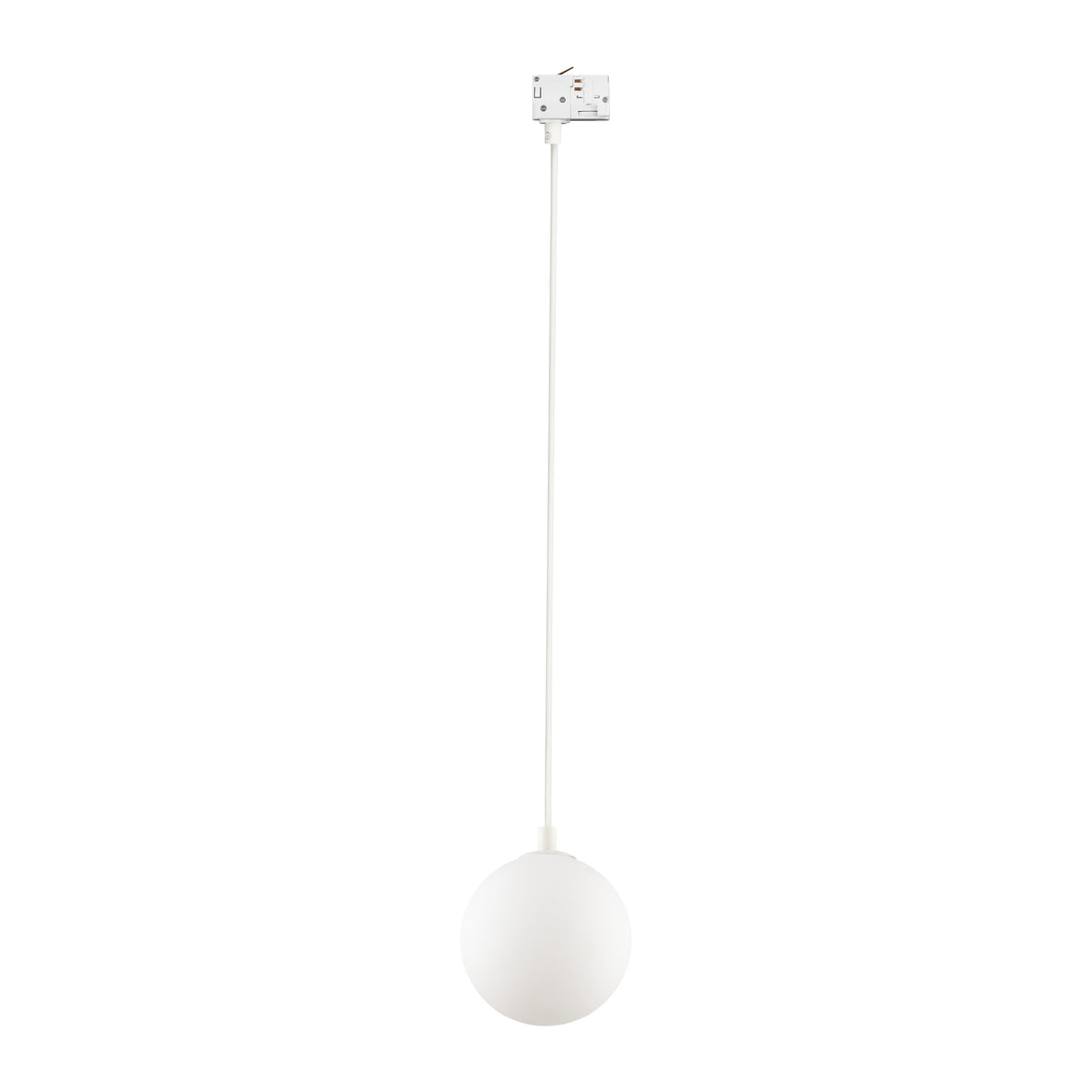 Spot pe șină TK Lighting Tracer Trifazat Glass, alb, 11661