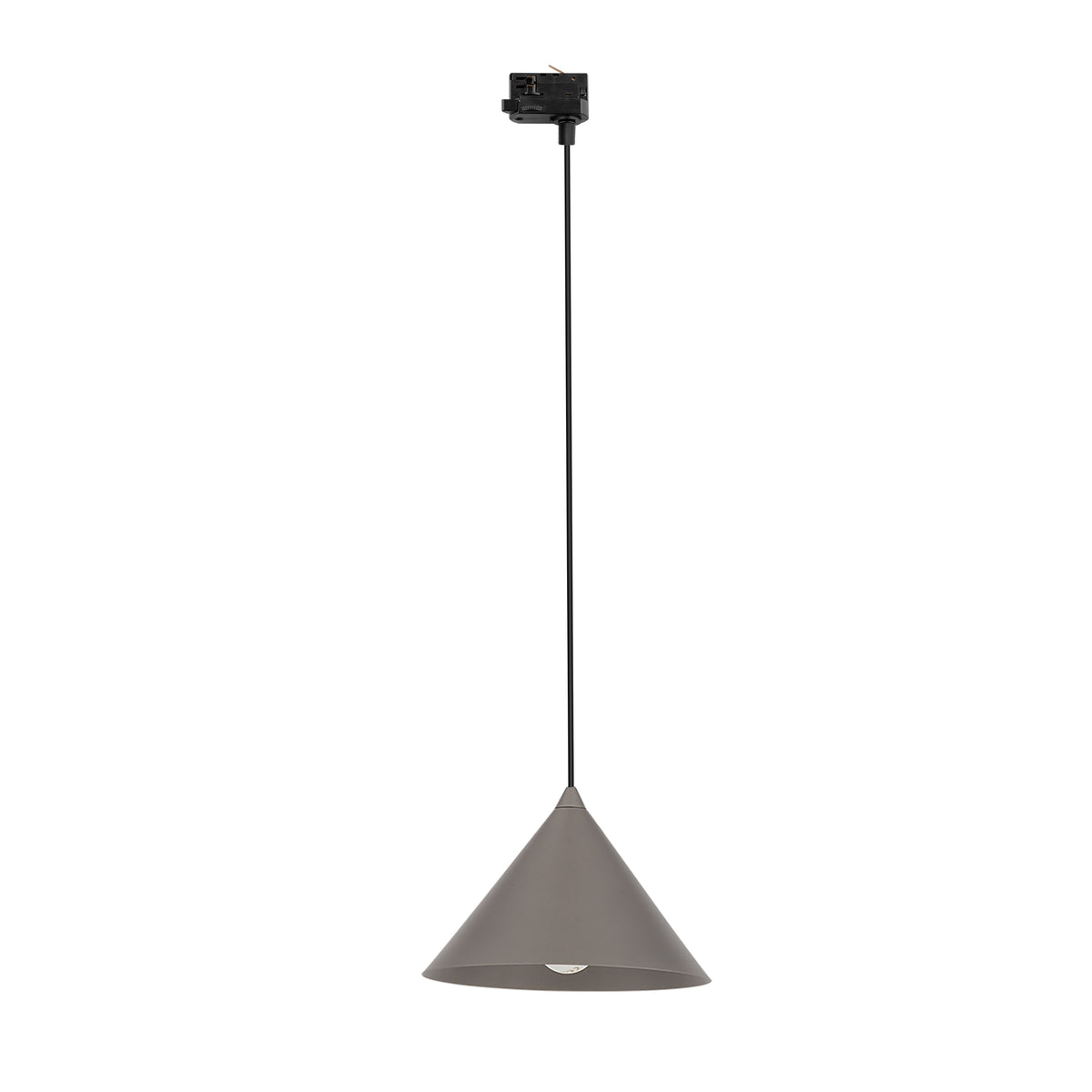 Spot pe șină TK Lighting Tracer Trifazat Cono, maro, 11671