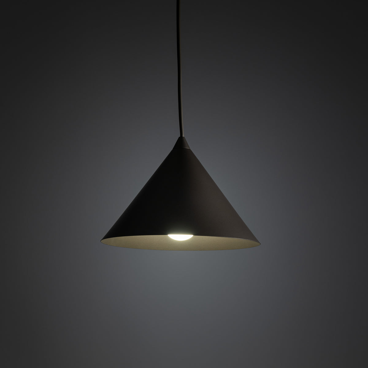 Spot pe șină TK Lighting Tracer Trifazat Cono, maro, 11671