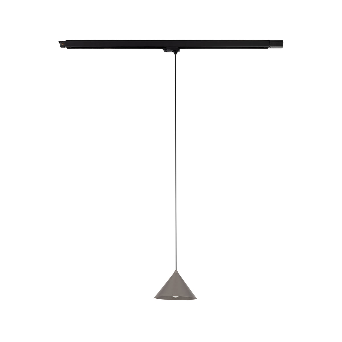 Spot pe șină TK Lighting Tracer Trifazat Cono, maro, 11671
