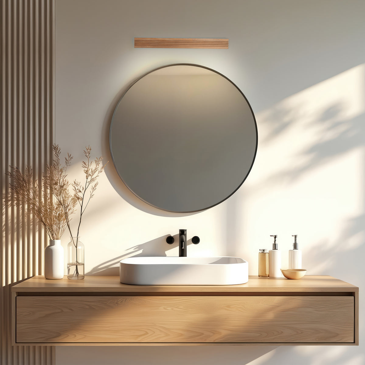 Aplică TK Lighting Viga Szczotkowana Postarzana, lemn, pin, 11689