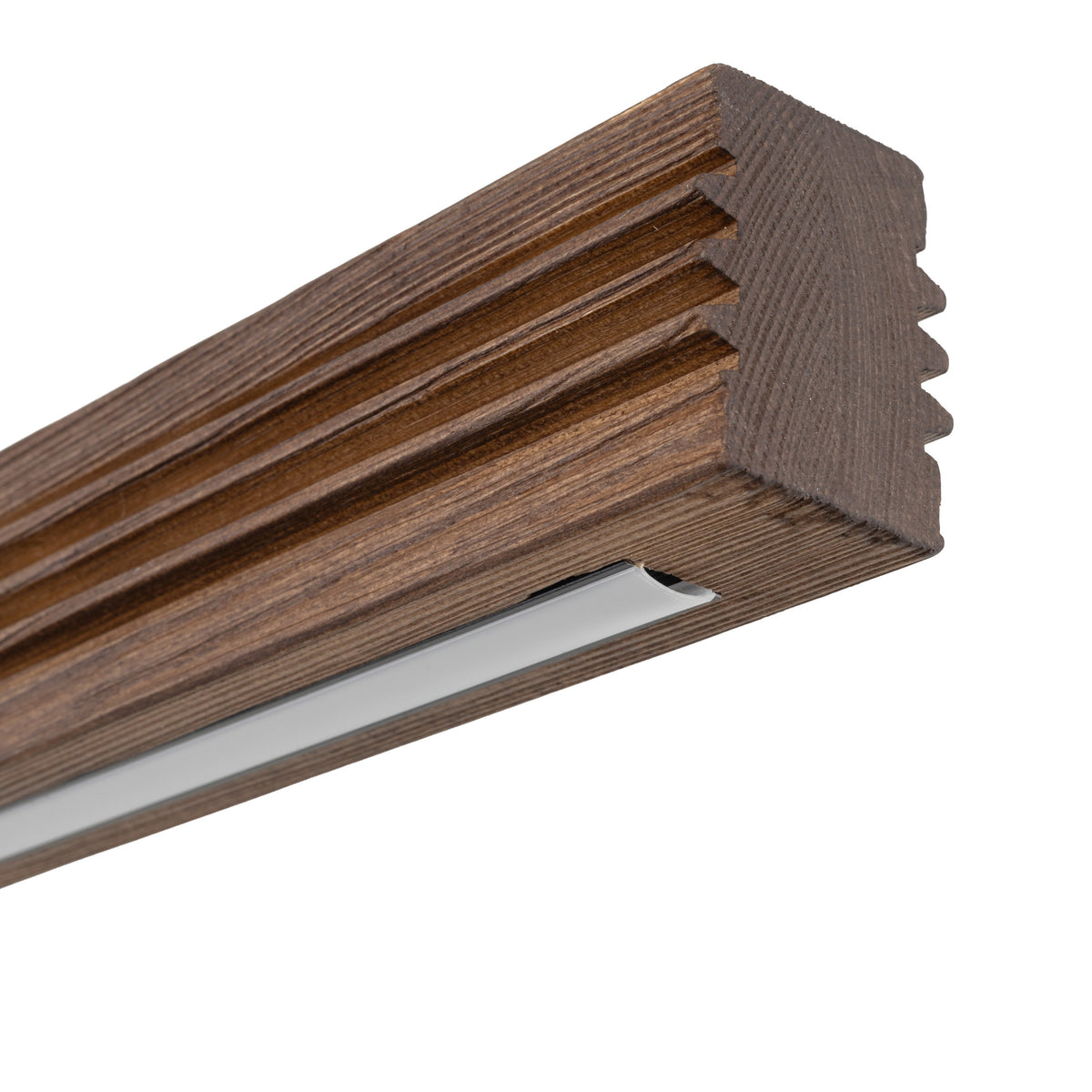 Plafonieră TK Lighting Viga Szczotkowana, lemn, pin, nuc, 11692