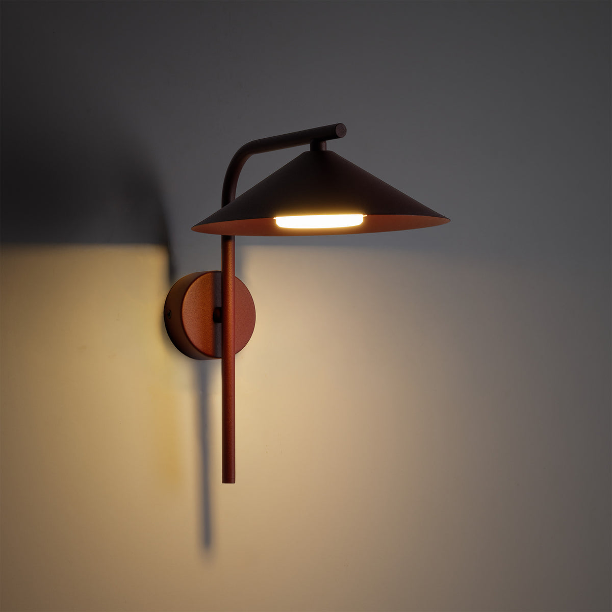 Aplică TK Lighting Lume S, burgund, 11693
