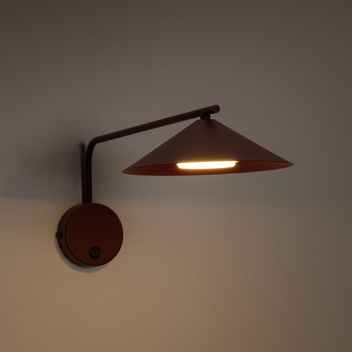 Aplică TK Lighting Lume M, burgund, 11694