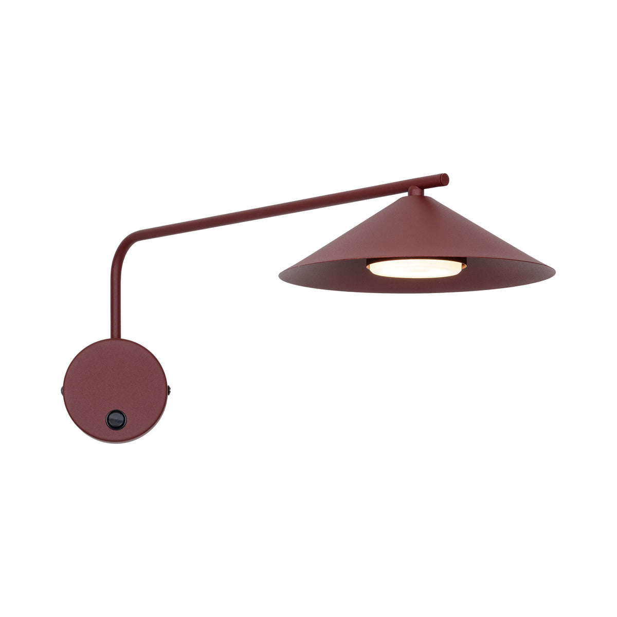 Aplică TK Lighting Lume M, burgund, 11694