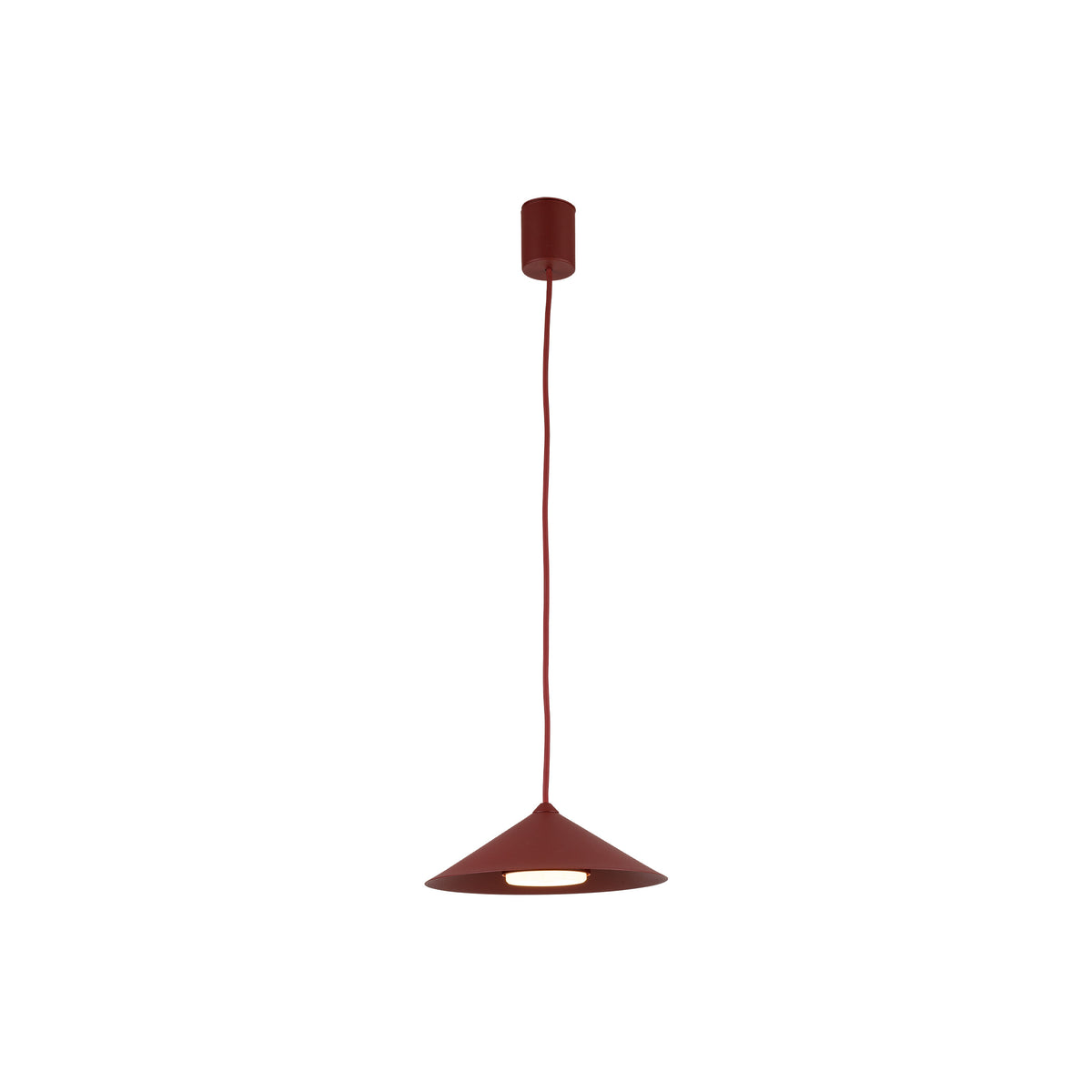 Pendul TK Lighting Lume S, burgund, 11695