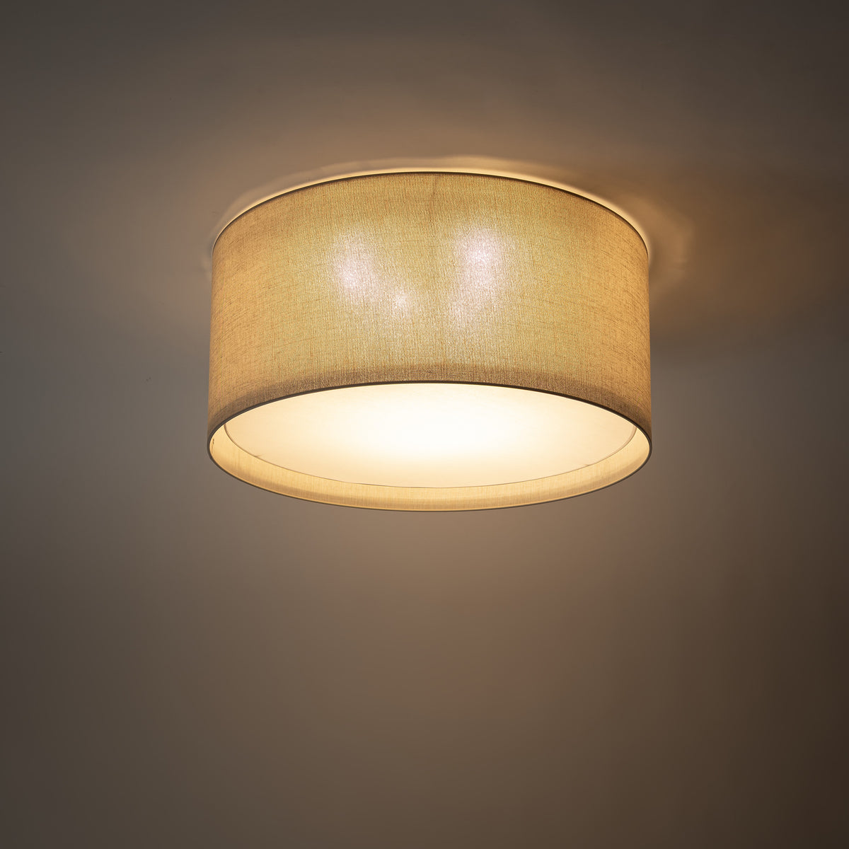 Plafonieră TK Lighting Largo, bej, 6 x E27, 11698