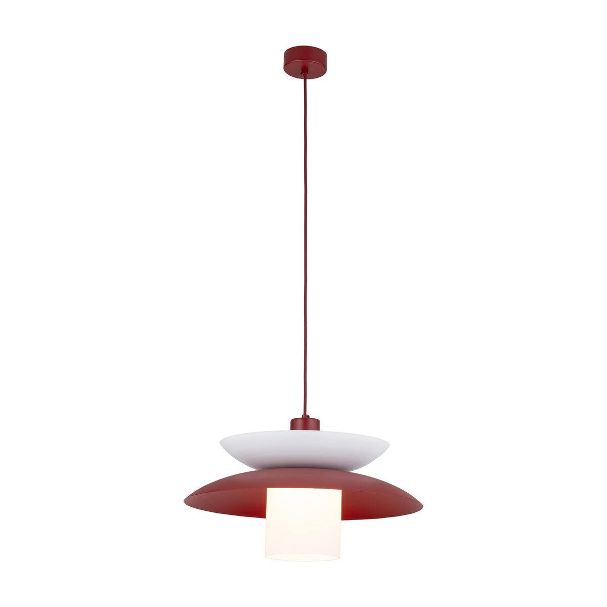 Pendul TK Lighting Verado 1, burgund, 11768
