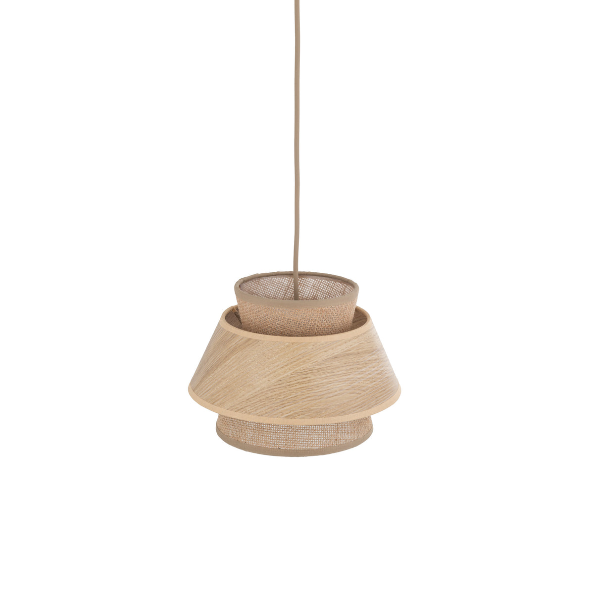 Pendul TK Lighting Kalum, lemn, 11783