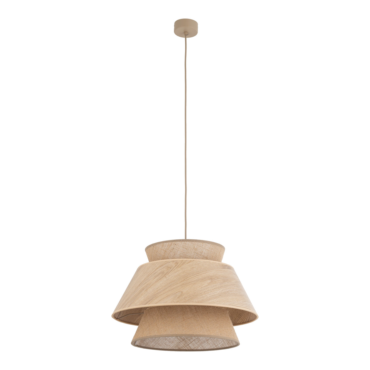 Pendul TK Lighting Kalum, lemn, 11784