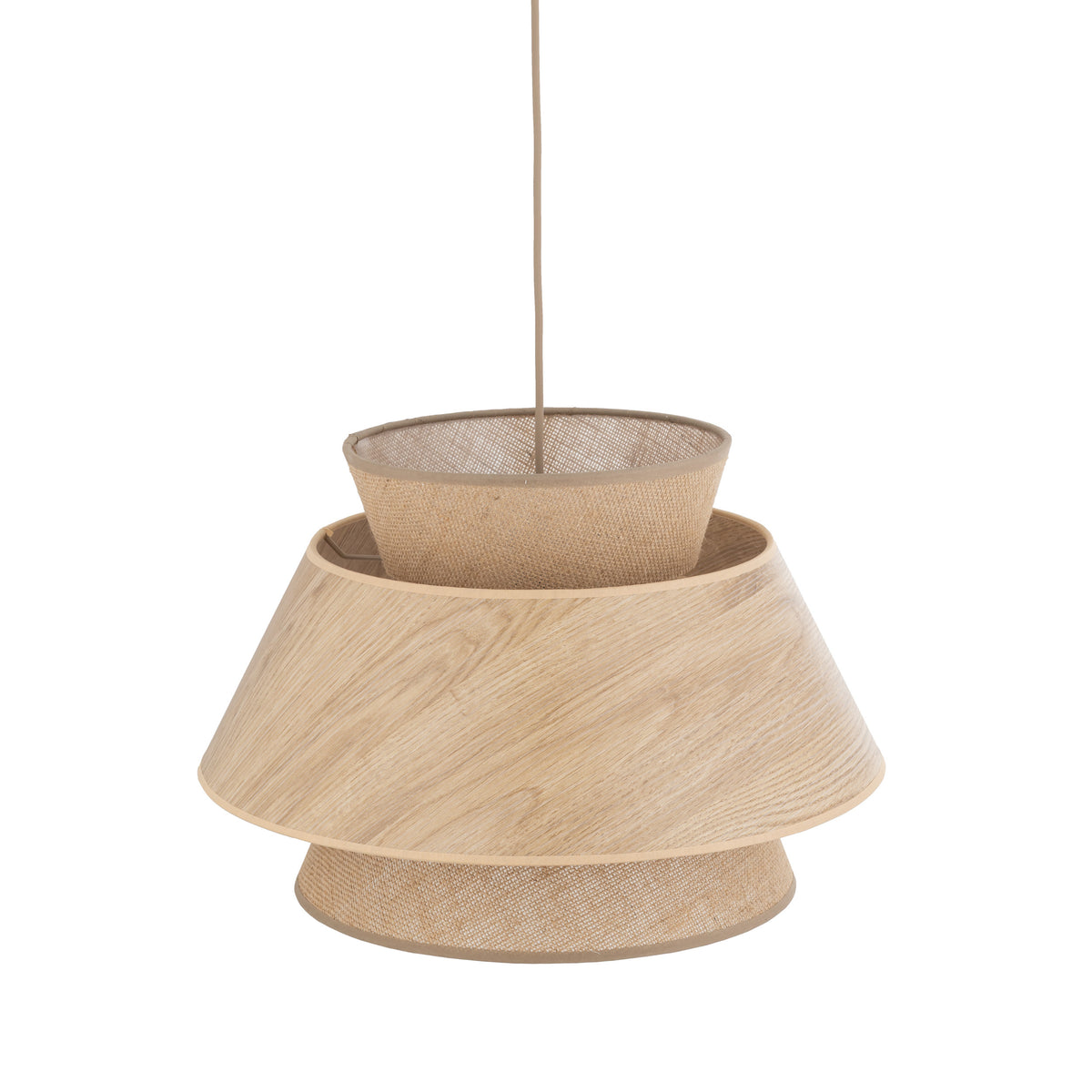 Pendul TK Lighting Kalum, lemn, 11784
