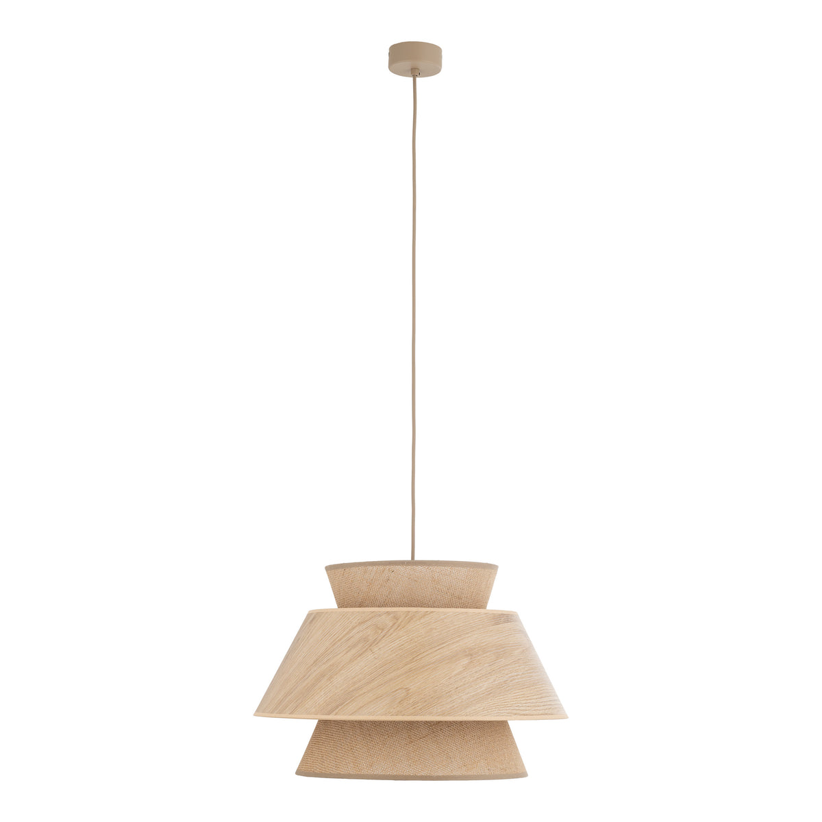 Pendul TK Lighting Kalum, lemn, 11784