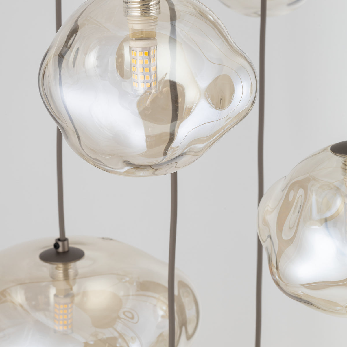 Lustră TK Lighting Nebia, maro, 13 x G9, 11794