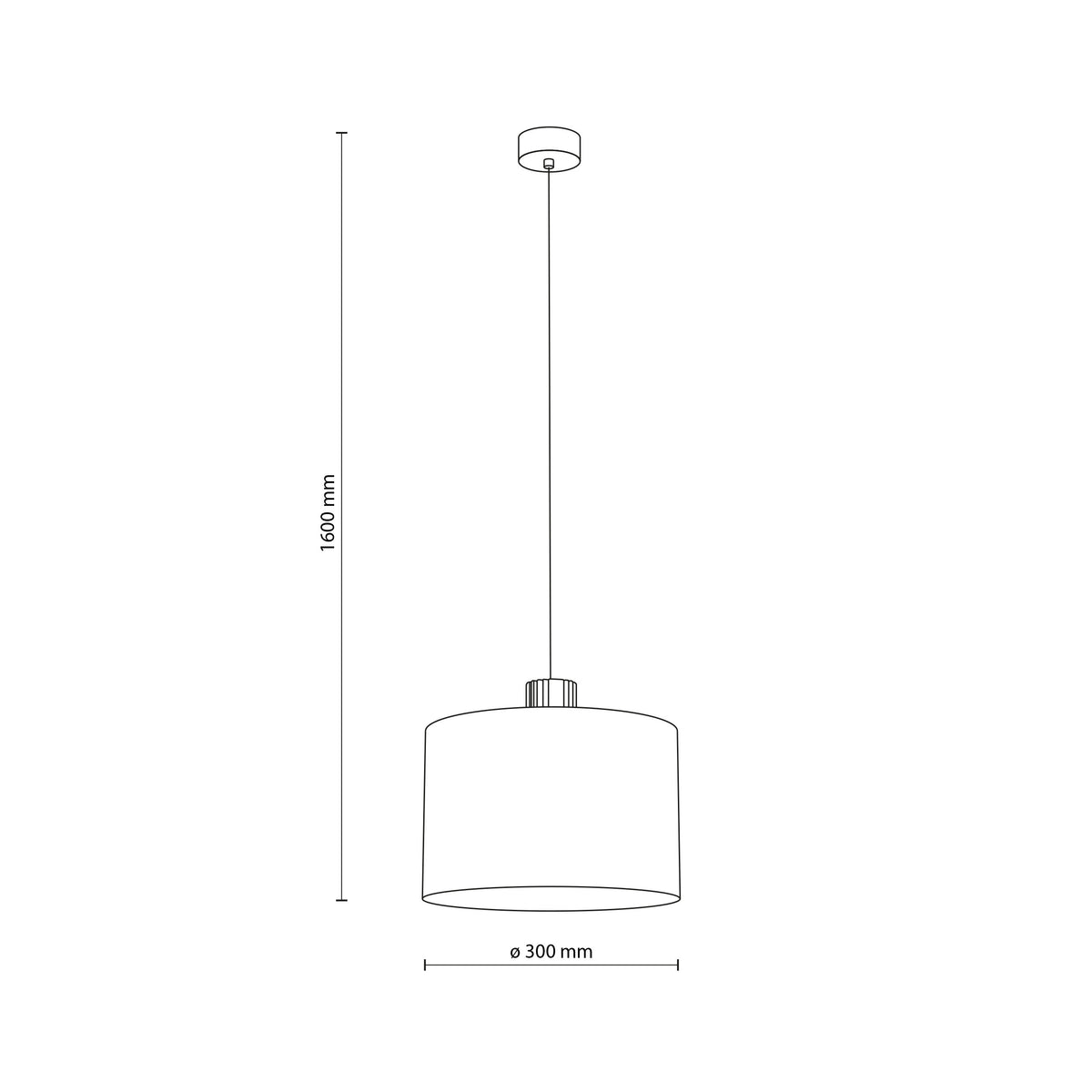 Pendul TK Lighting Viga Shade, pin, 11799