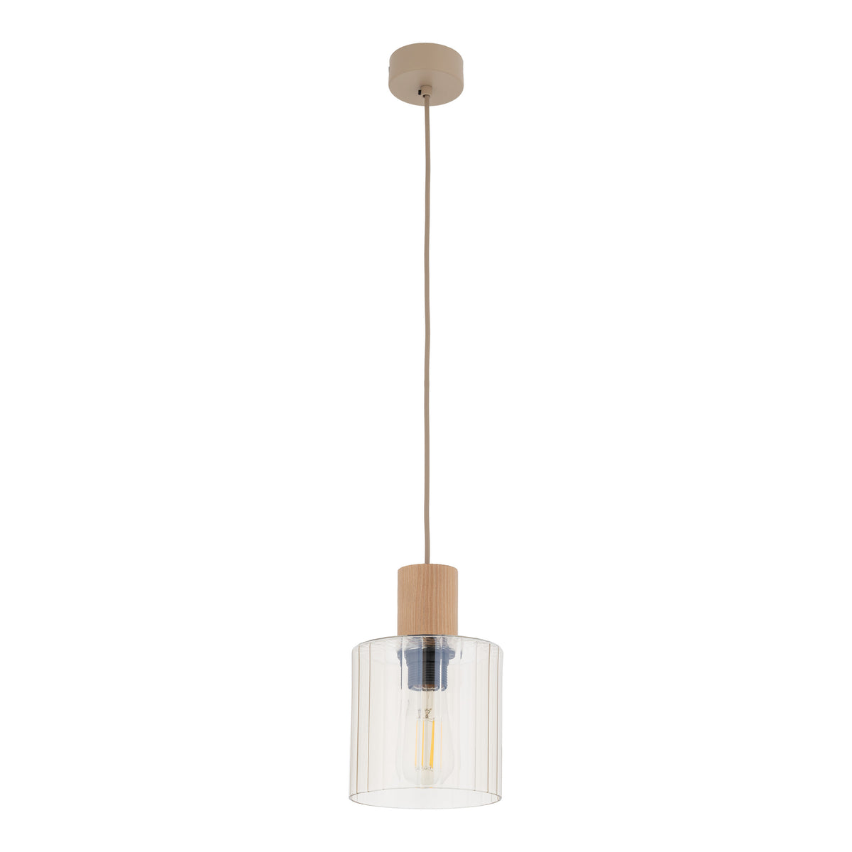 Pendul TK Lighting Sierra, lemn, 11800
