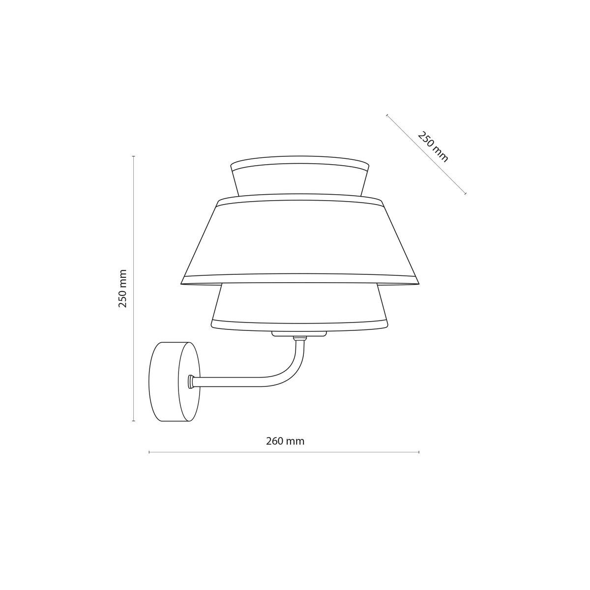 Aplică TK Lighting Kalum, in, 11803