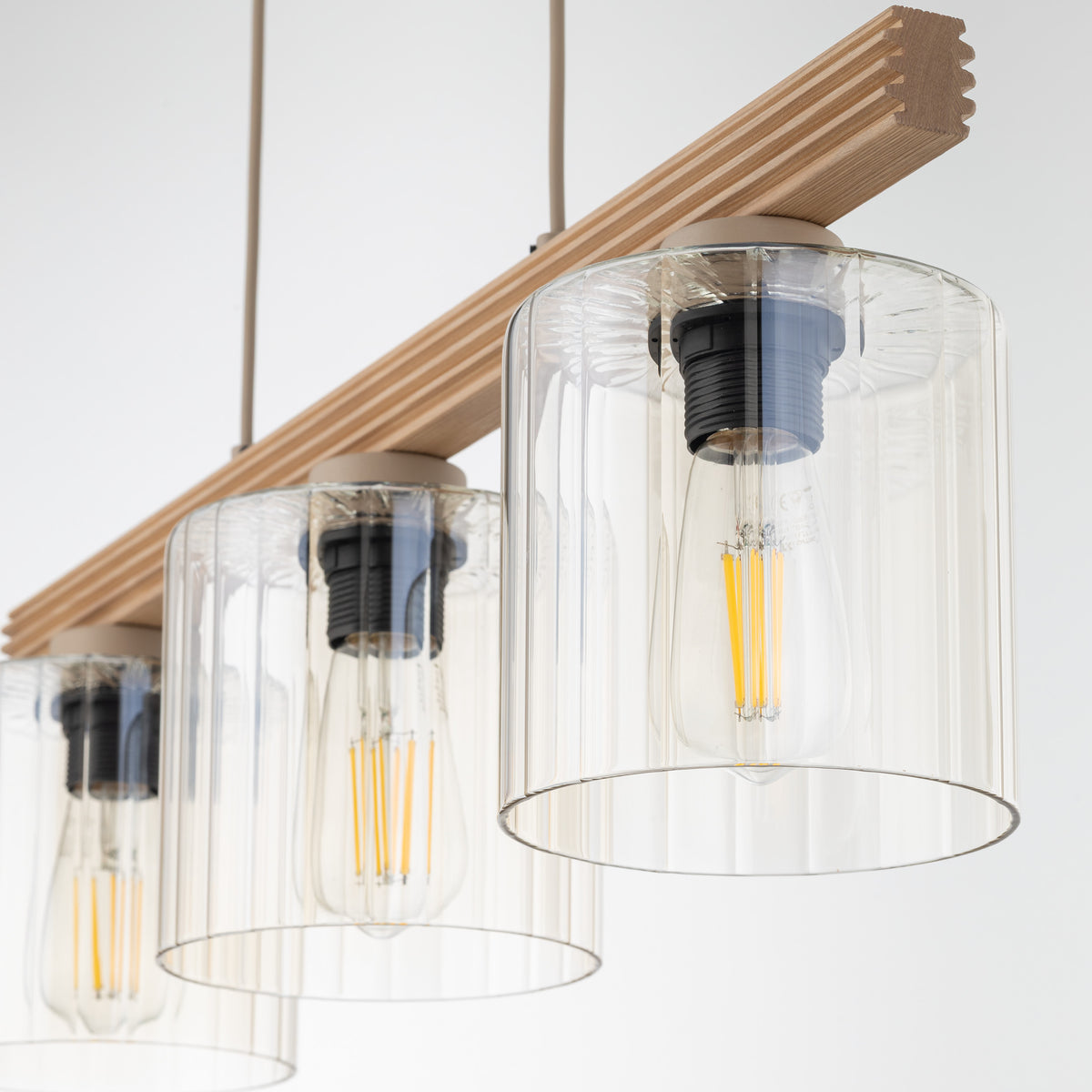 Lustră TK Lighting Viga Glass, 3 x E27, 11805