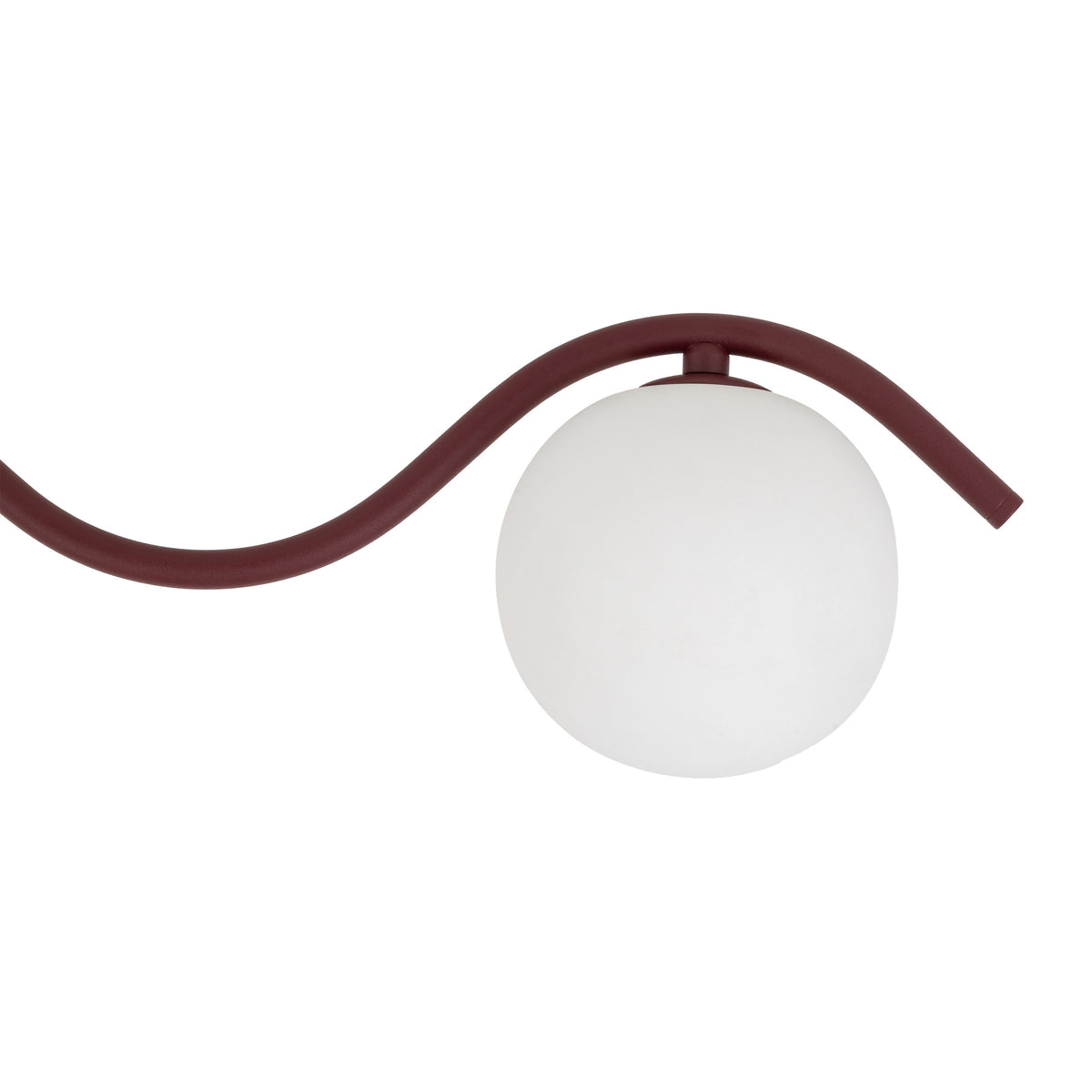 Plafonieră TK Lighting Ancona, burgund, 3 x G9, 11830