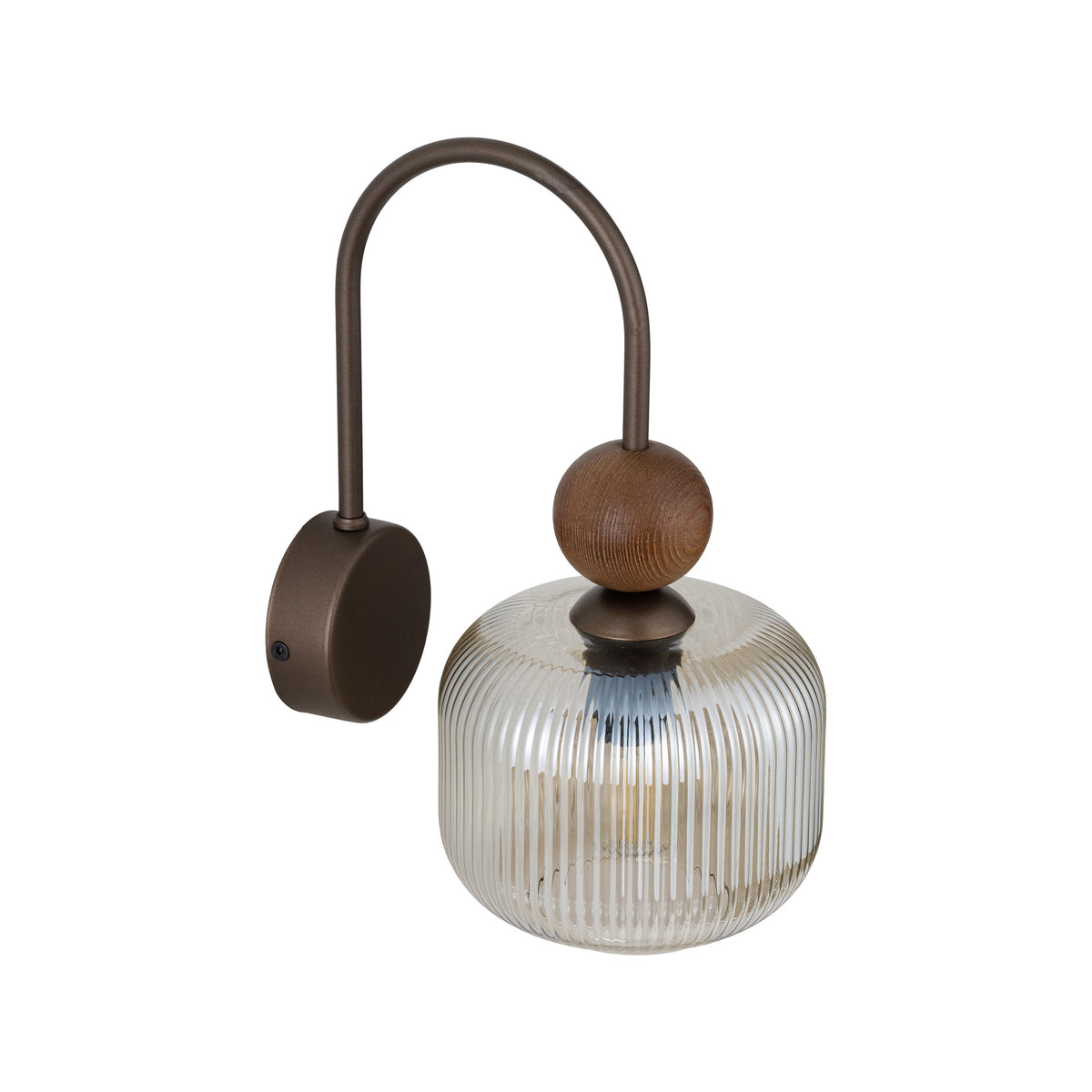 Aplică TK Lighting Ballo, nuc, 11836