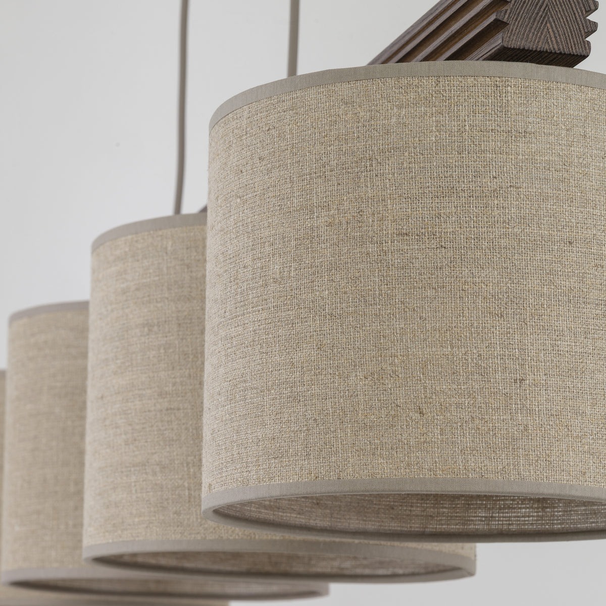Lustră TK Lighting Viga Shade, nuc, 4 x E27, 11844