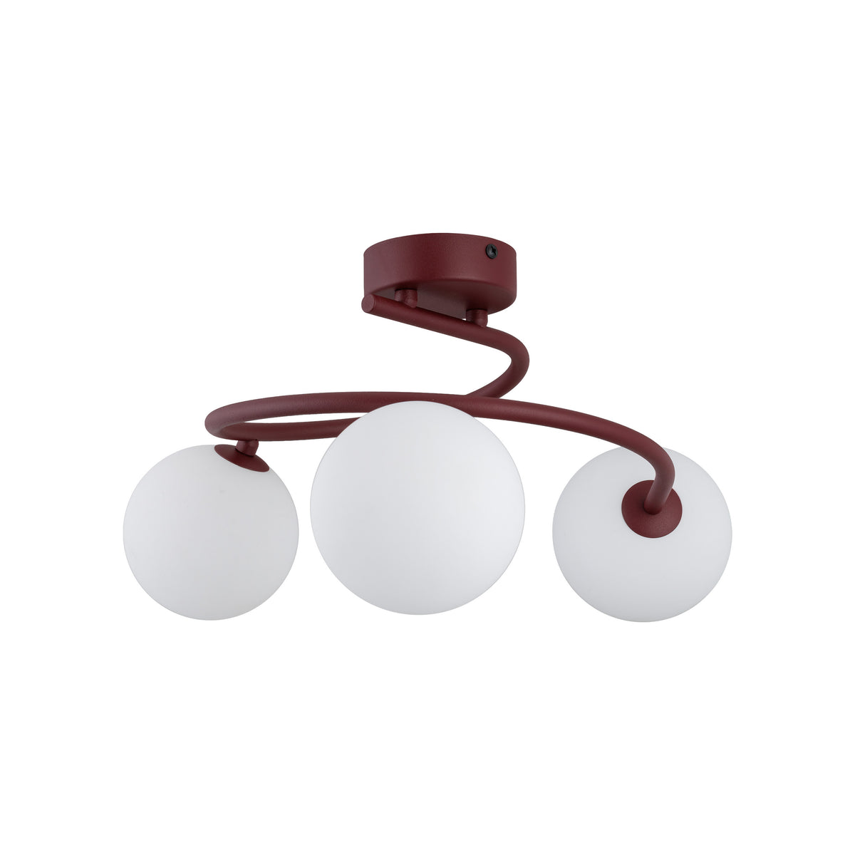 Plafonieră TK Lighting Ilsa, burgund, 3 x G9, 11851