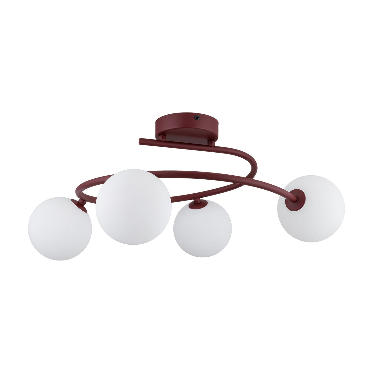 Plafonieră TK Lighting Ilsa, burgund, 4 x G9, 11852