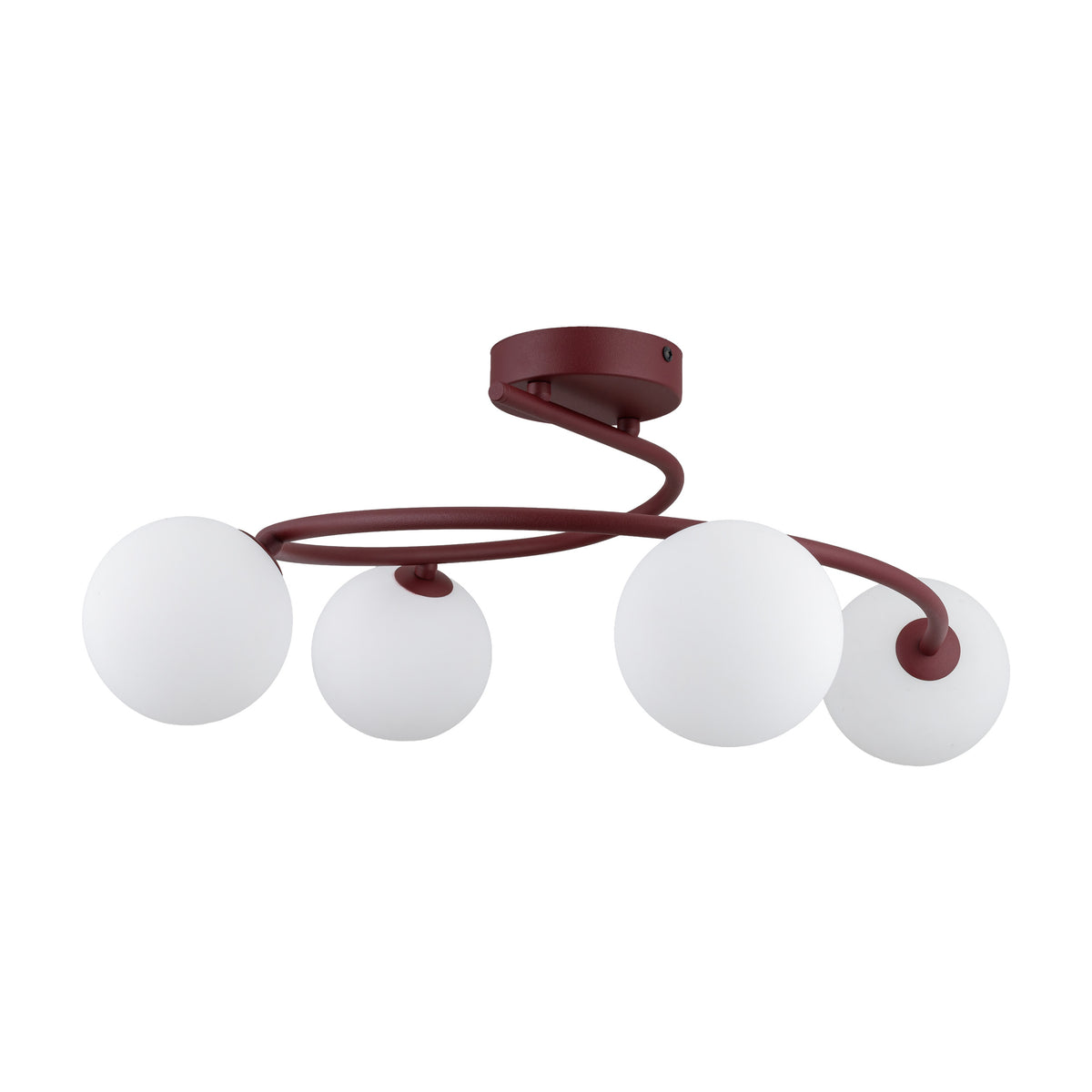 Plafonieră TK Lighting Ilsa, burgund, 4 x G9, 11852