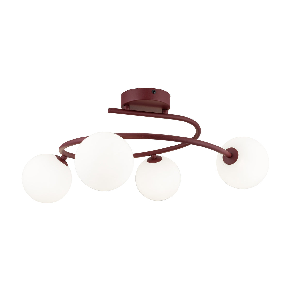 Plafonieră TK Lighting Ilsa, burgund, 4 x G9, 11852